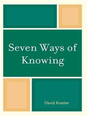 cover image of Seven Ways of Knowing